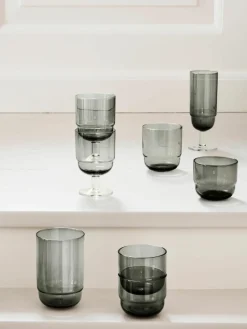Mondgeblazen champagneglazen Nordic Bistro, 4 stuks^Broste Copenhagen Online