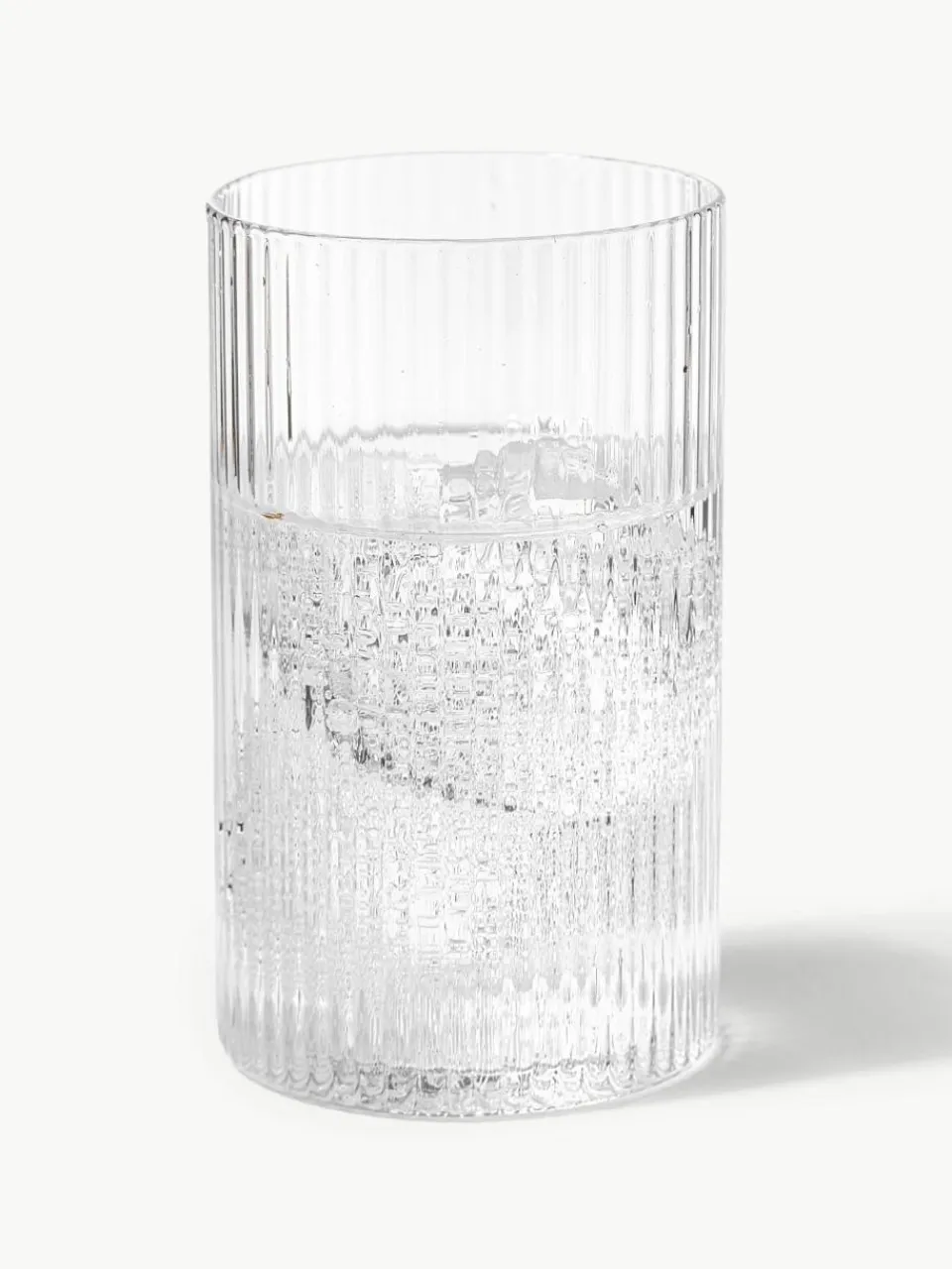 Mondgeblazen deksel Ripple voor karaf^ferm LIVING Sale
