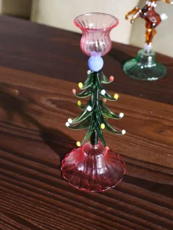 Mondgeblazen glazen kandelaar Merry Tree^&k Amsterdam Sale