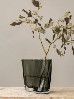 Mondgeblazen glazen vaas Aer, H 19 cm^Audo Copenhagen Clearance