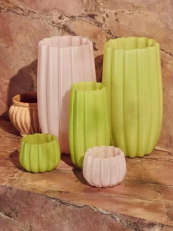 Mondgeblazen glazen windlicht Melon^Pols Potten Outlet