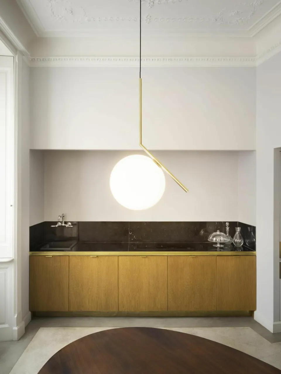 Mondgeblazen hanglamp IC Lights, H 70 cm^Flos Outlet