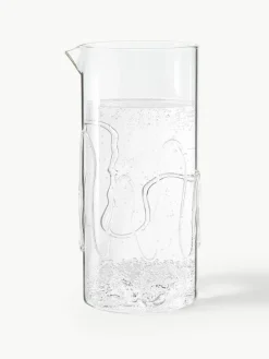 Mondgeblazen karaf Doodle met structuurpatroon, 1.2 L^ferm LIVING Best