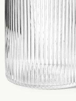 Mondgeblazen karaf Ripple met groefreliëf, 1 L^ferm LIVING Clearance