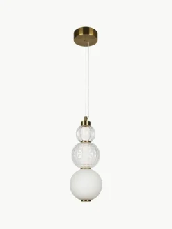 Mondgeblazen kleine LED hanglamp Collar^Maytoni Best