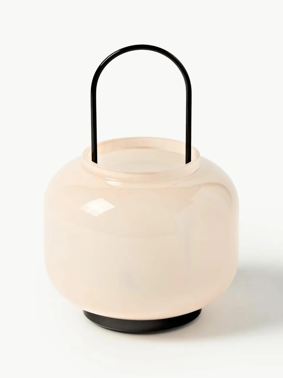 Mondgeblazen lantaarn Lumino, H 26 cm^Westwing Collection Clearance