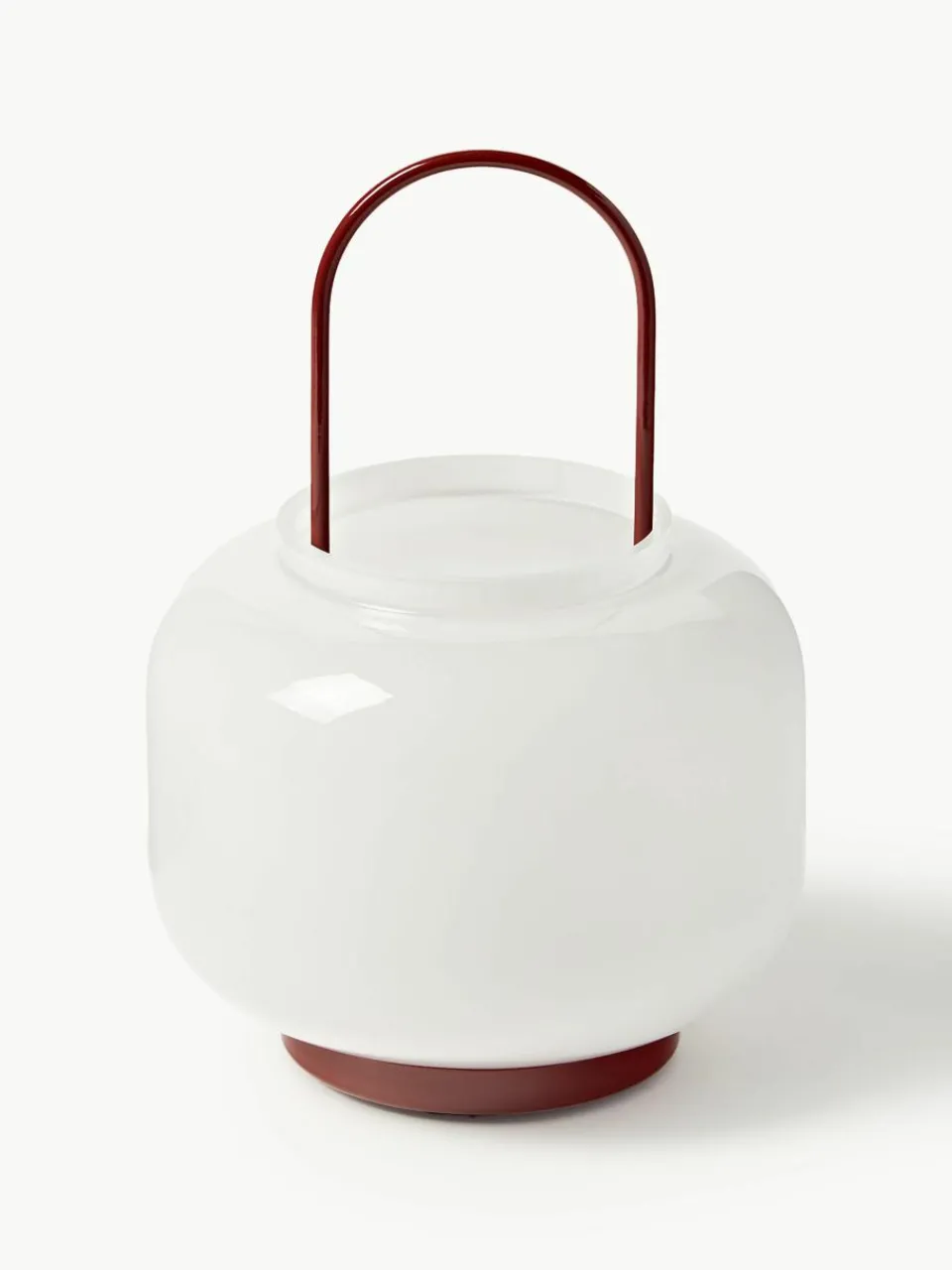Mondgeblazen lantaarn Lumino, H 26 cm^Westwing Collection Fashion