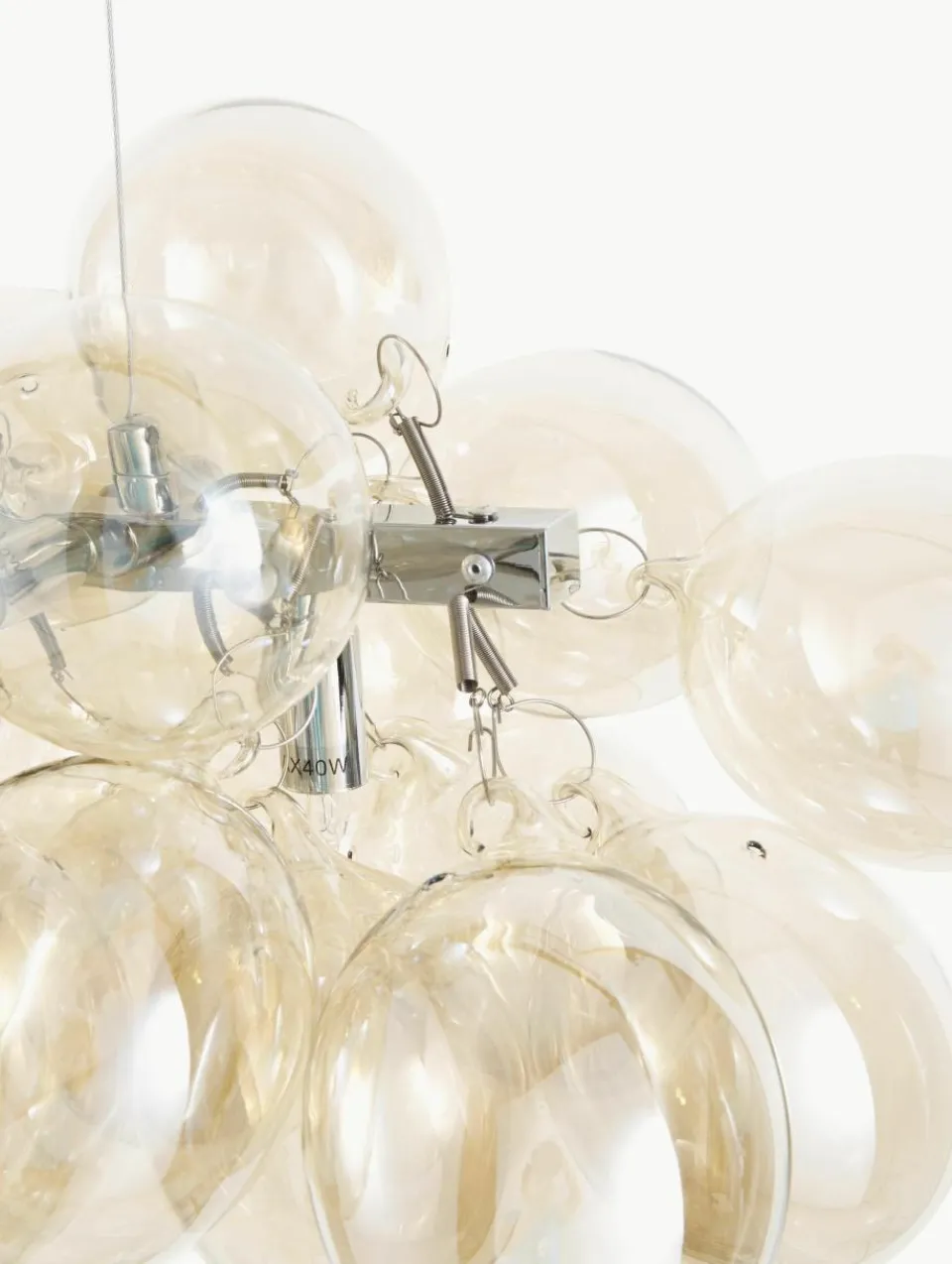 Mondgeblazen LED hanglamp Gross Bar^By Rydens Online