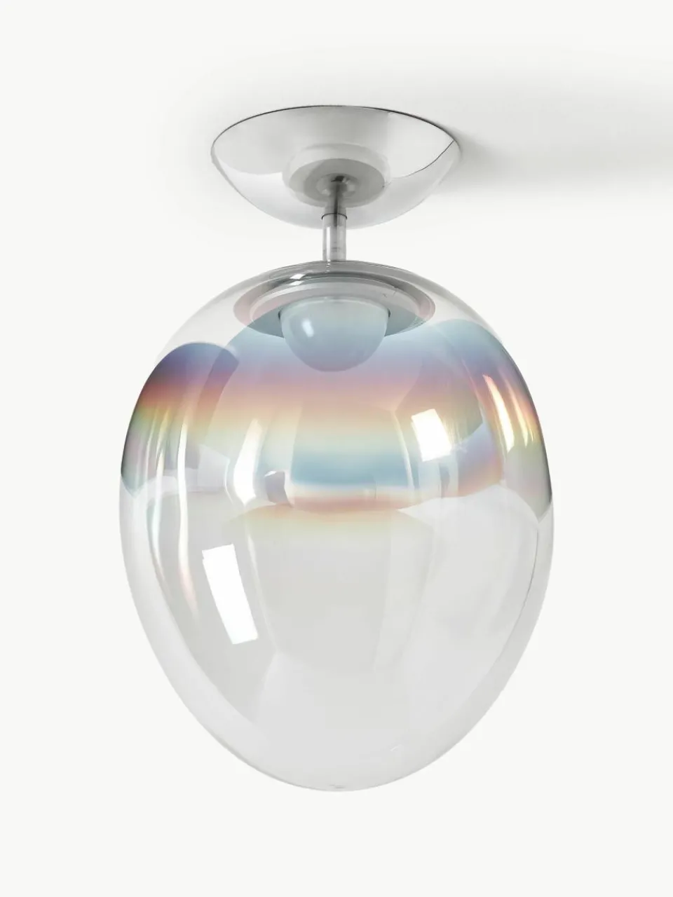 Mondgeblazen LED plafondlamp Stellar Nebula, dimbaar^Artemide Hot