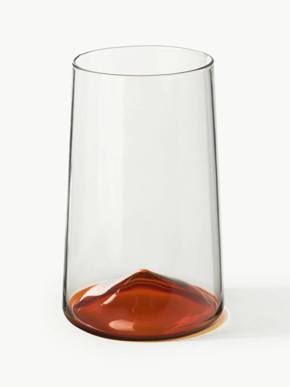 Mondgeblazen longdrinkglas Hadley, 4 stuks^Westwing Collection Fashion