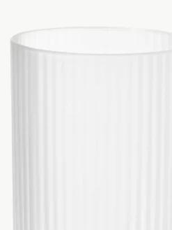 Mondgeblazen longdrinkglazen Ripple met groefreliëf, 4 stuks^ferm LIVING Fashion
