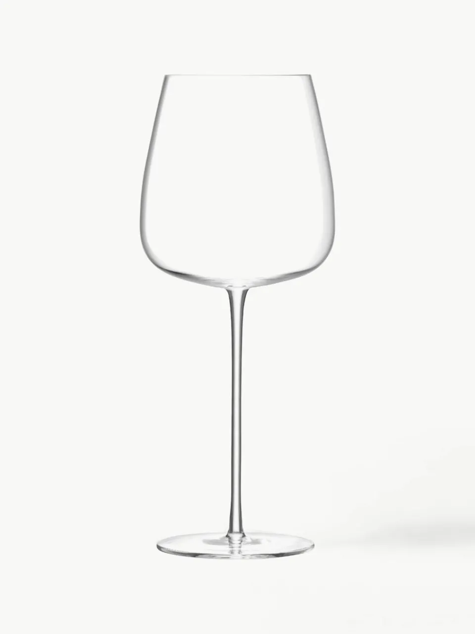 Mondgeblazen rode wijnglazen Wine Culture, 2 stuks^Lsa International Online