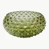 Mondgeblazen schaal Hobnail^ANNA VON LIPA New