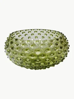 Mondgeblazen schaal Hobnail^ANNA VON LIPA New