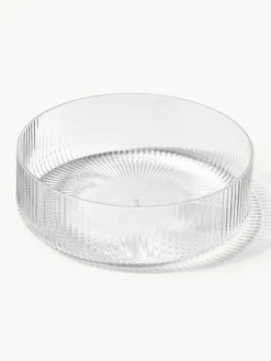 Mondgeblazen serveerschalen Ripple met groefstructuur, 4 stuks^ferm LIVING Online