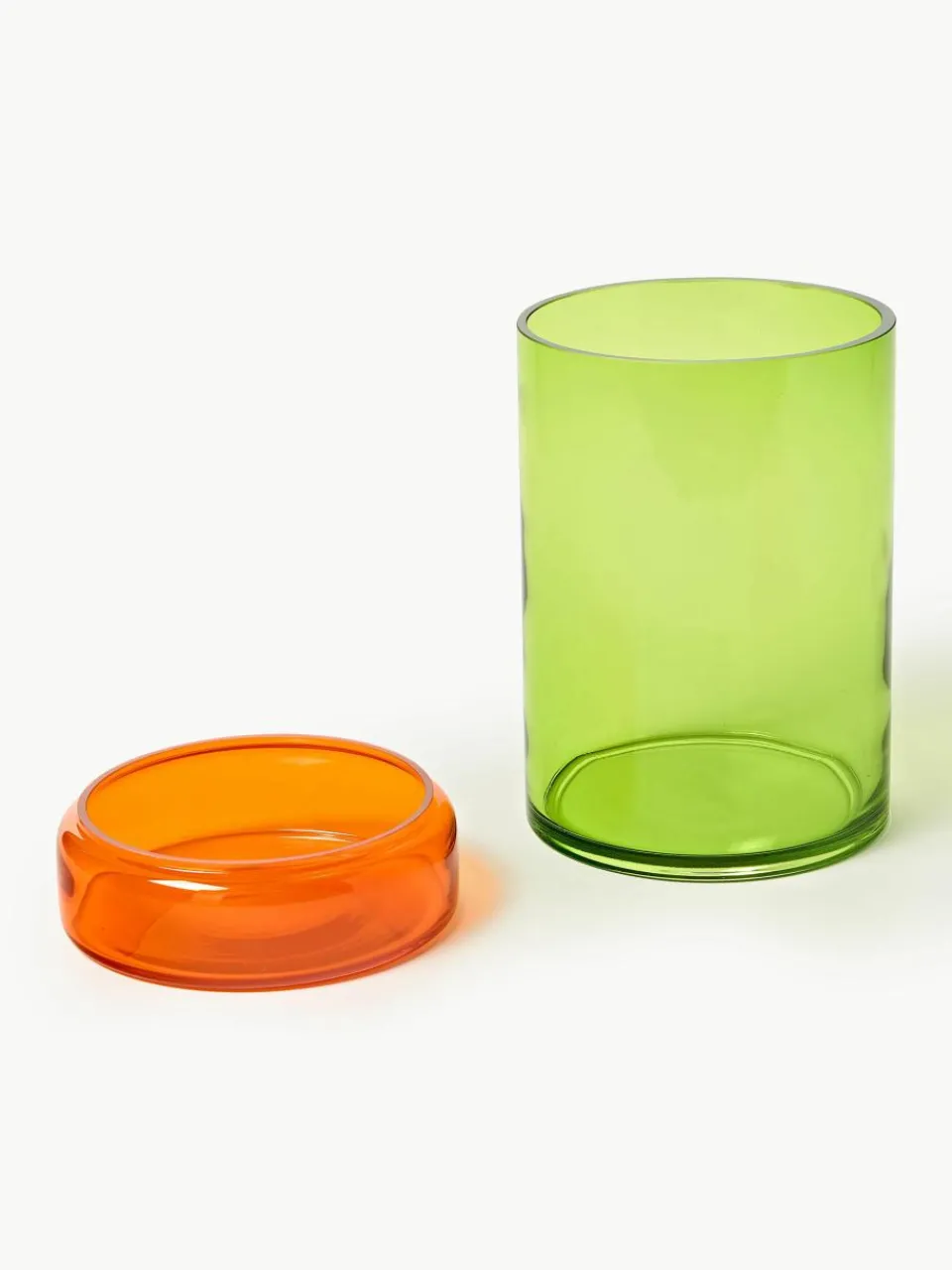 Mondgeblazen sieradendoosjes Multi, set van 3^Pols Potten Clearance