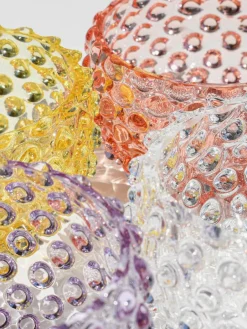 Mondgeblazen snackschalen Hobnail, 4 stuks^ANNA VON LIPA Fashion