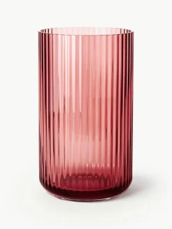 Mondgeblazen vaas Lyngby, H 25 cm^Lyngby Porcelaen New
