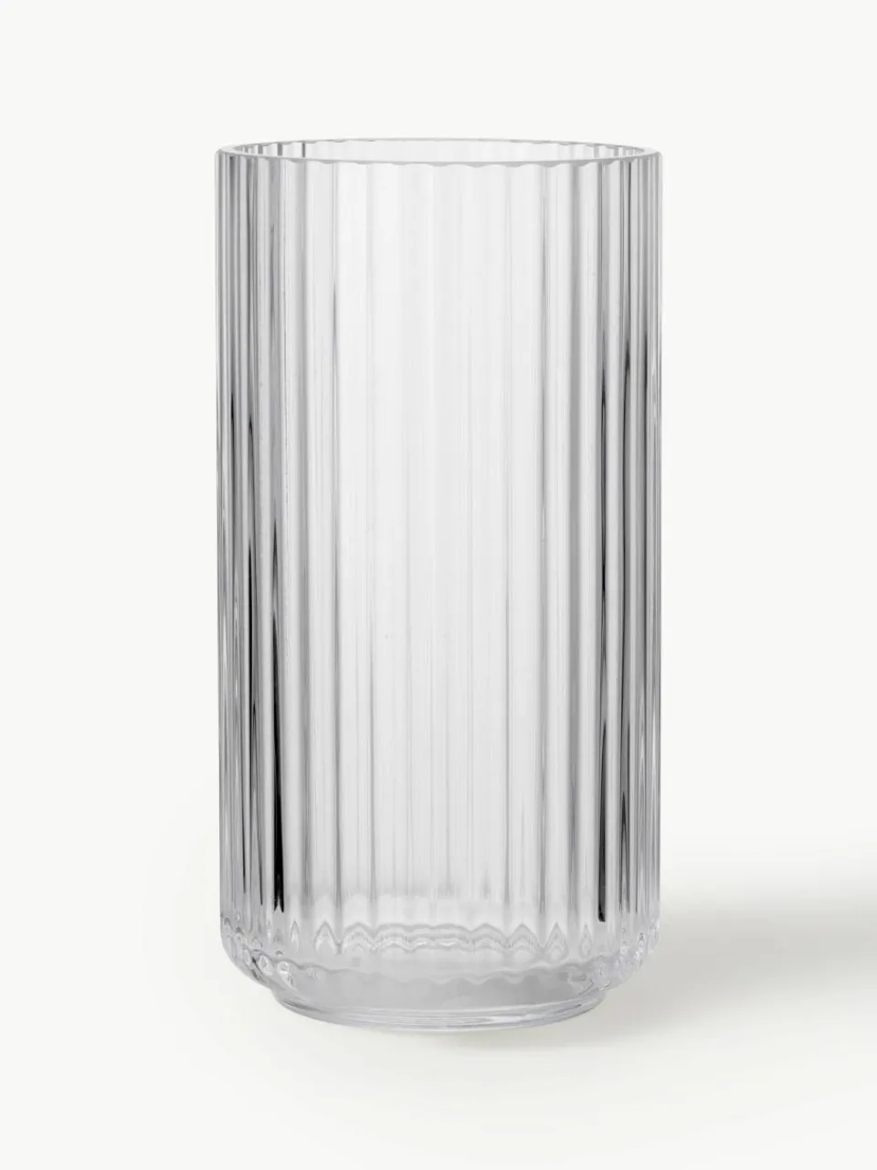Mondgeblazen vaas Lyngby, H 21 cm^Lyngby Porcelaen Sale
