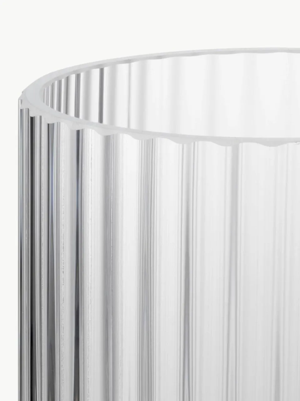Mondgeblazen vaas Lyngby, H 21 cm^Lyngby Porcelaen Sale