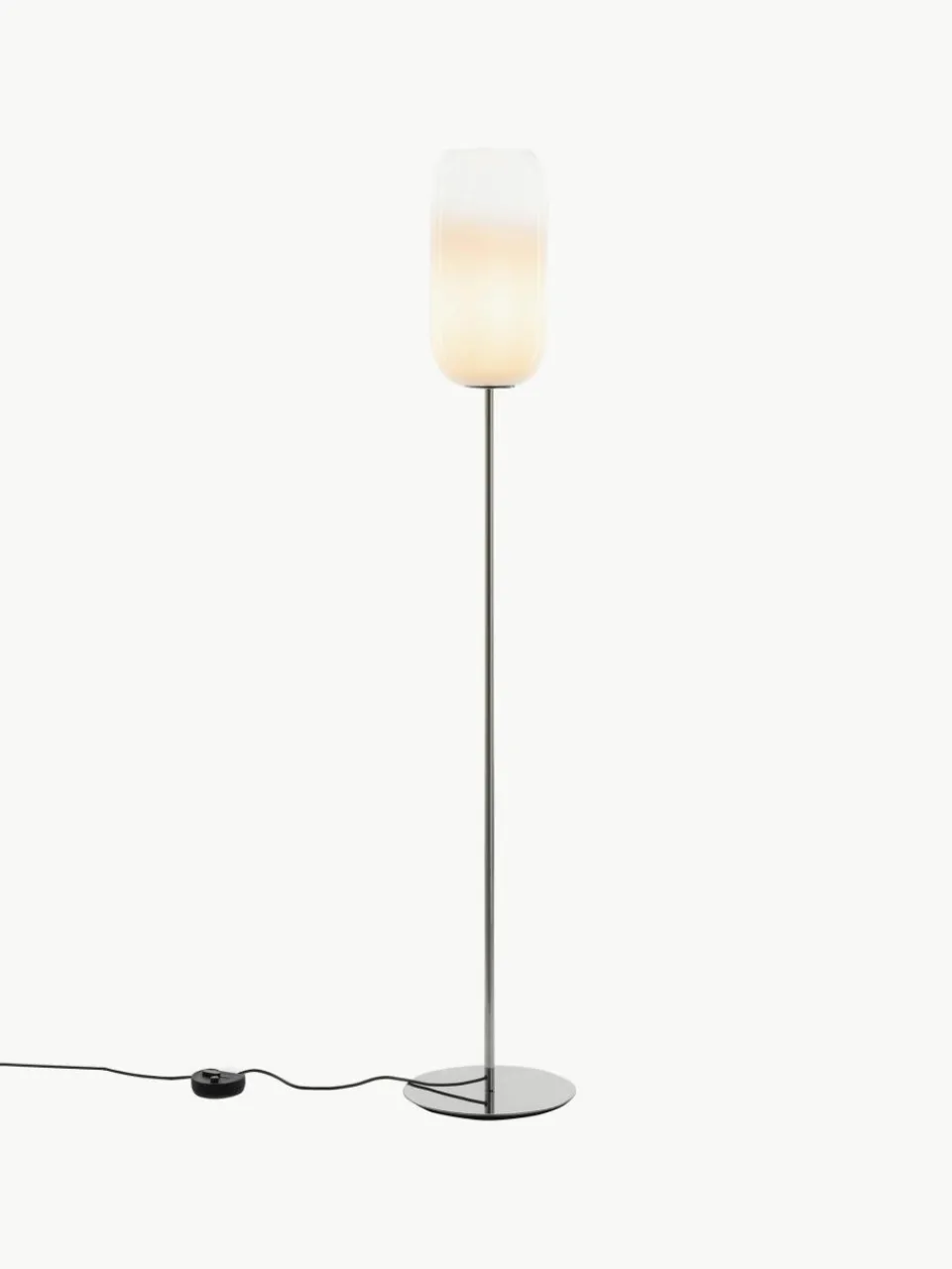 Mondgeblazen vloerlamp Gople^Artemide Discount