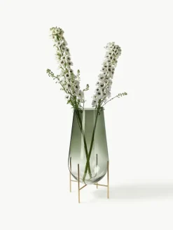 Mondgeblazen vloervaas Échasse, H 60 cm^Audo Copenhagen Hot