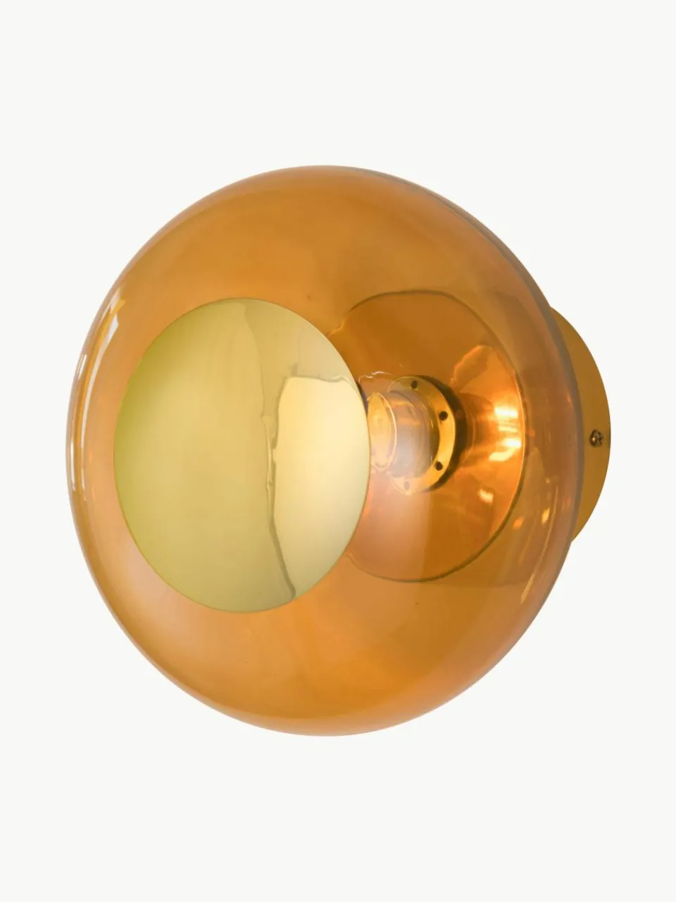 Mondgeblazen wandlamp Horizon^EBB & FLOW New