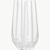 Mondgeblazen waterglas Stripe^Broste Copenhagen Hot