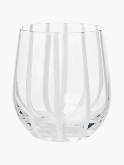 Mondgeblazen waterglas Stripe^Broste Copenhagen Outlet