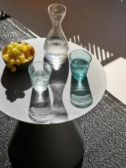 Mondgeblazen waterglazen Cancun met bubbles, 6-delig^Villa D'Este Home Tivoli Clearance
