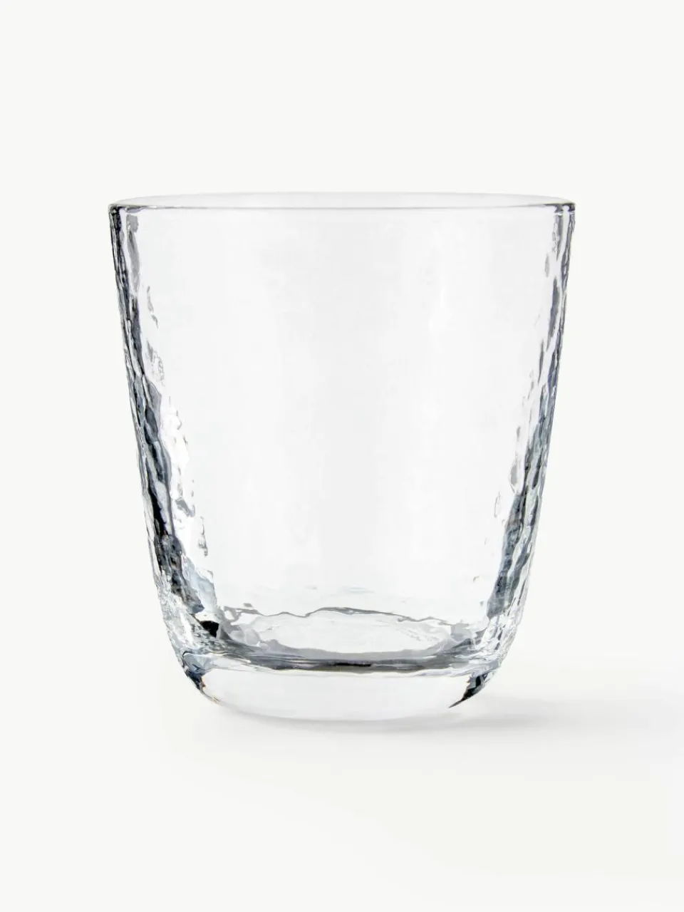 Mondgeblazen waterglazen Hammered, 4 stuks^Broste Copenhagen Discount