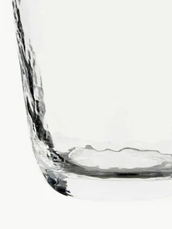 Mondgeblazen waterglazen Hammered, 4 stuks^Broste Copenhagen Discount