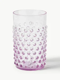 Mondgeblazen waterglazen Hobnail, 6 stuks^ANNA VON LIPA Hot