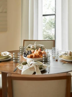 Mondgeblazen waterglazen Bubbly, 4 stuks^Westwing Collection Clearance
