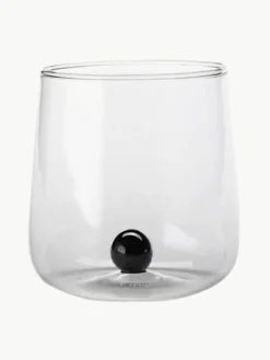 Mondgeblazen waterglazen Bilia van borosilicaatglas, 6 stuks^zafferano Hot