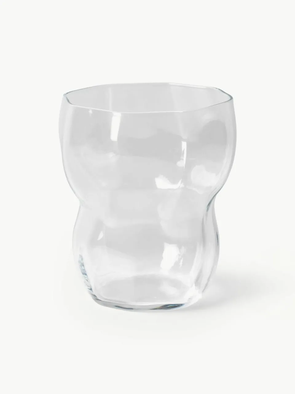 Mondgeblazen waterglazen Limfjord, 4 stuks^Broste Copenhagen Fashion