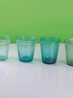 Mondgeblazen waterglazen Cancun met bubbles, 6-delig^Villa D'Este Home Tivoli Clearance