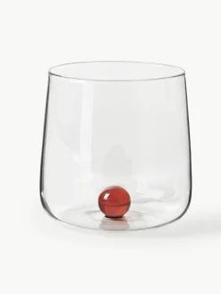 Mondgeblazen waterglazen Bilia van borosilicaatglas, 6-delig^zafferano Discount