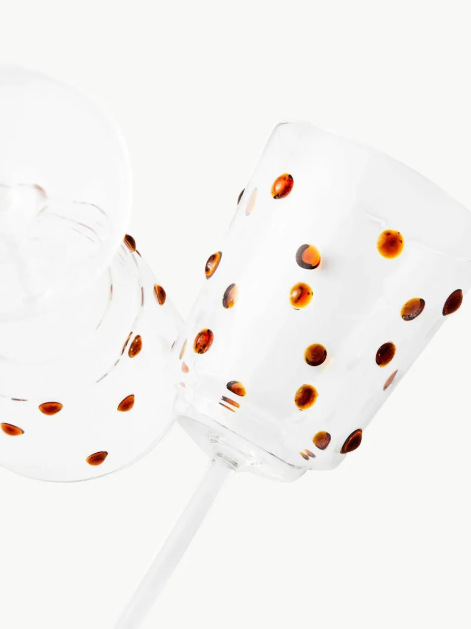 Mondgeblazen wijnglazen Nob van borosilicaatglas, 2 stuks^Pols Potten Online