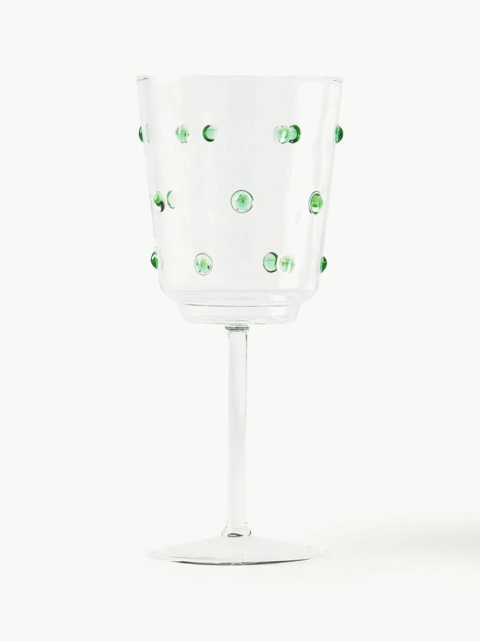 Mondgeblazen wijnglazen Nob van borosilicaatglas, 2 stuks^Pols Potten Discount
