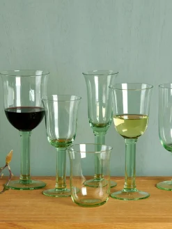 Mondgeblazen witte wijnglazen Corsica, 6 stuks^LAMBERT Discount