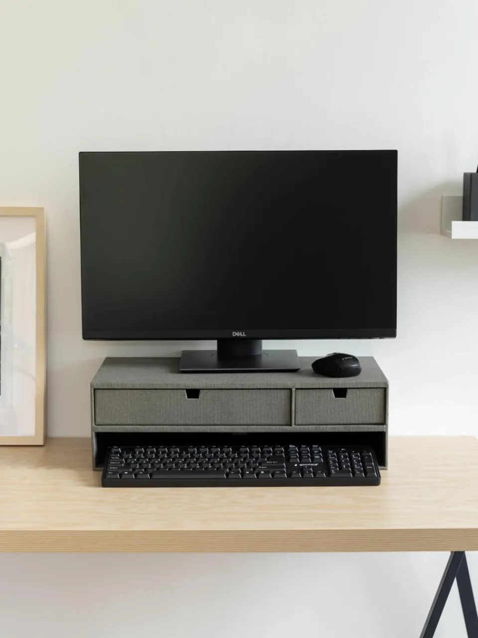 Monitorverhoger Ted met lades^Bigso Box of Sweden Best