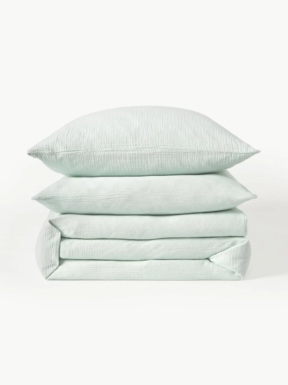 Mousseline dekbedovertrek Odile^Westwing Collection Outlet