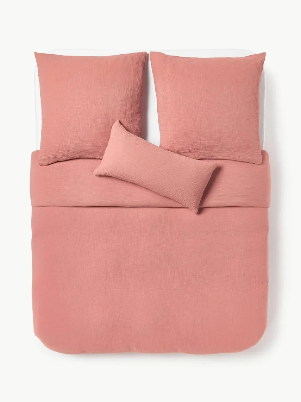 Mousseline dekbedovertrek Odile^Westwing Collection Hot