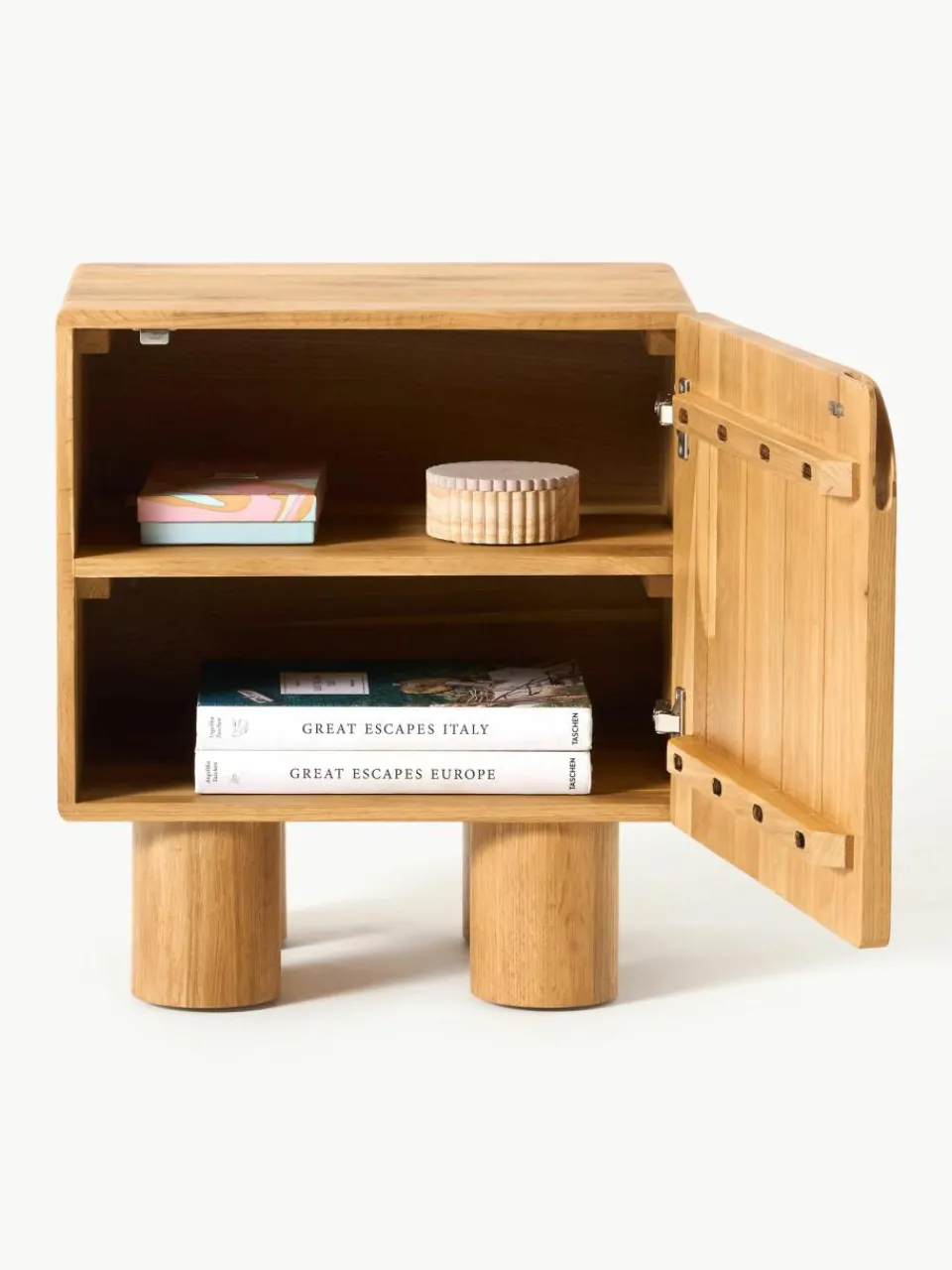 Nachtkastje Cadi van eikenhout^Westwing Collection Outlet