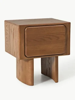 Nachtkastje Chandler van eikenhout^Westwing Collection Online
