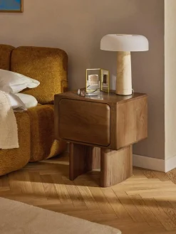 Nachtkastje Chandler van eikenhout^Westwing Collection Online