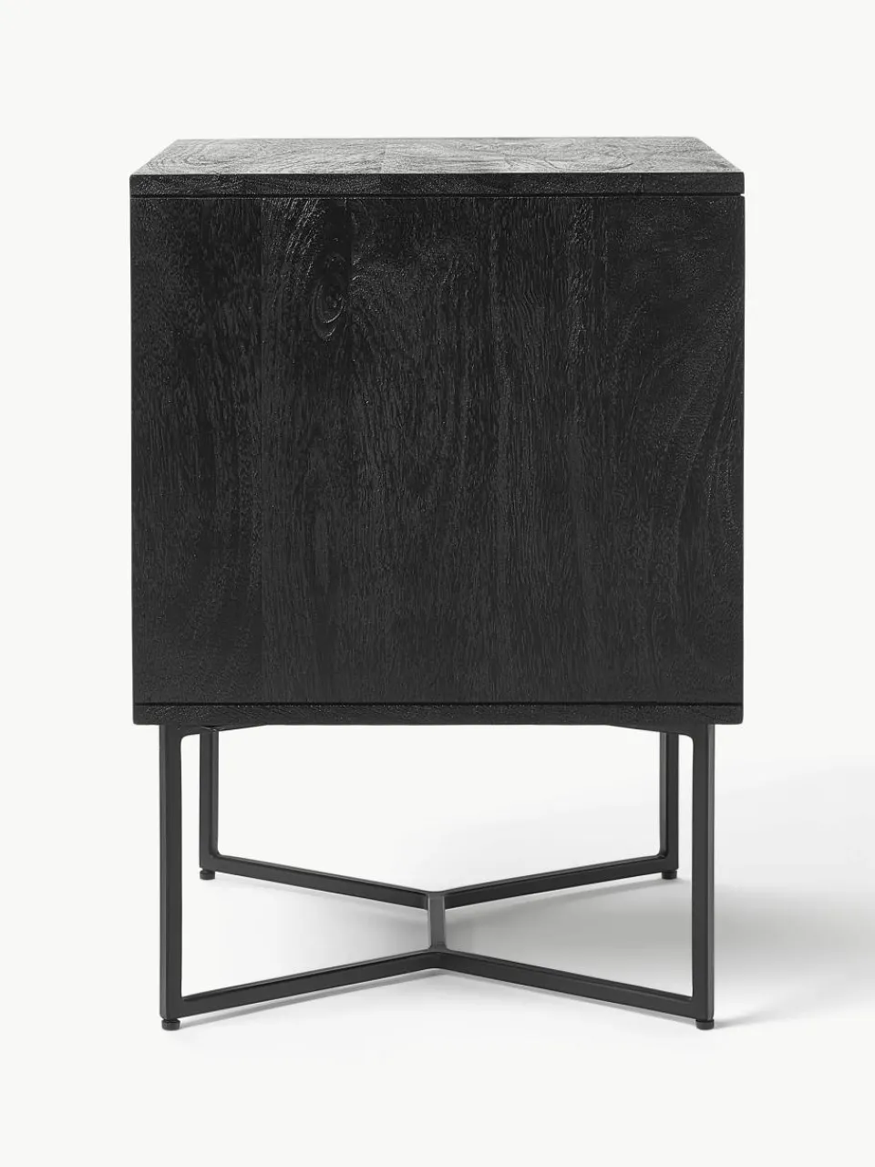 Nachtkastje Luca van mangohout met lades^Westwing Collection Best