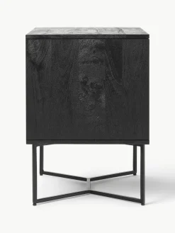 Nachtkastje Luca van mangohout met lades^Westwing Collection Sale