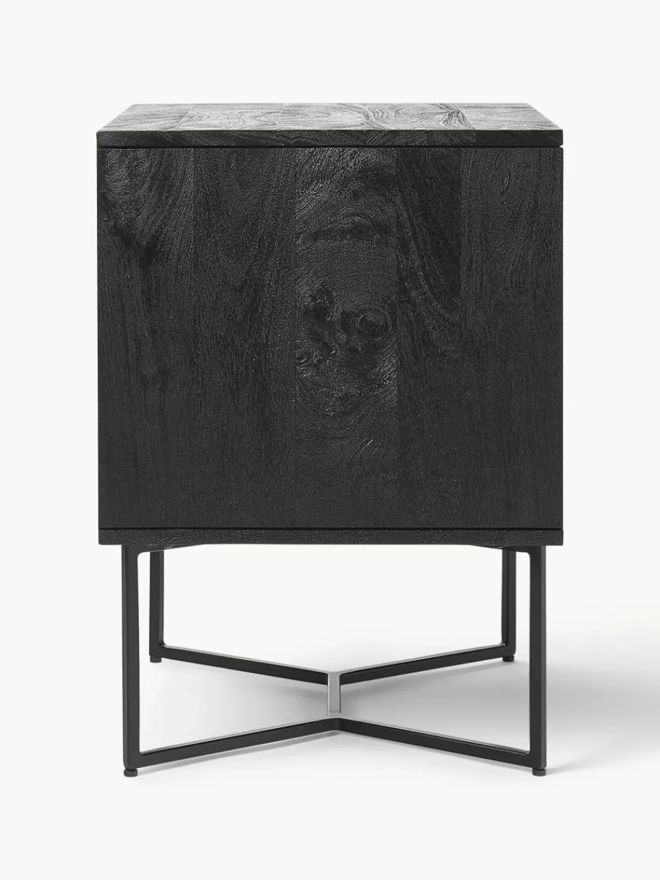Nachtkastje Luca van mangohout met lades^Westwing Collection Sale